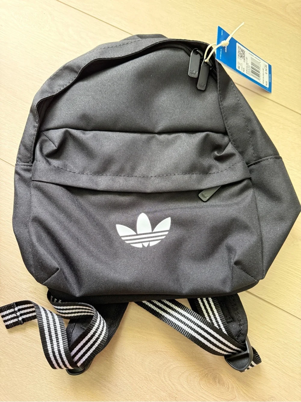 Brand New Adidas Adicolor Originals Black Mini Backpack